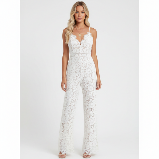 Jumpsuit volledige lengte – vooraanzicht