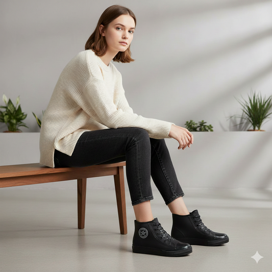 Noor – Waterdichte Regenlaarsjes voor Dames